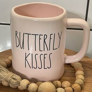 Butterfly Kisses Rae Dunn mug